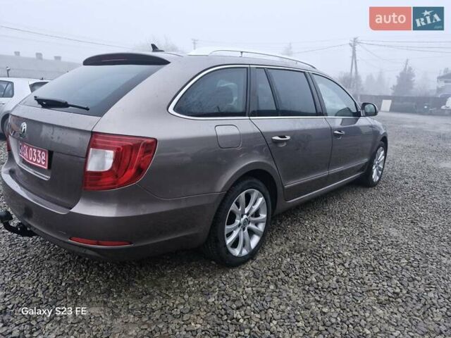 Коричневый Шкода Суперб, объемом двигателя 2 л и пробегом 204 тыс. км за 13499 $, фото 7 на Automoto.ua