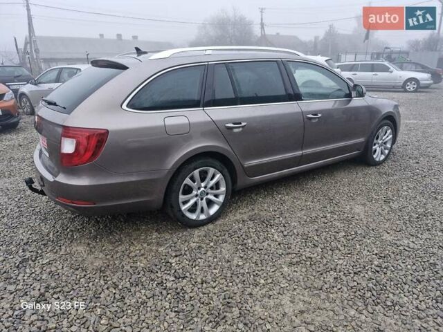 Коричневый Шкода Суперб, объемом двигателя 2 л и пробегом 204 тыс. км за 13499 $, фото 14 на Automoto.ua