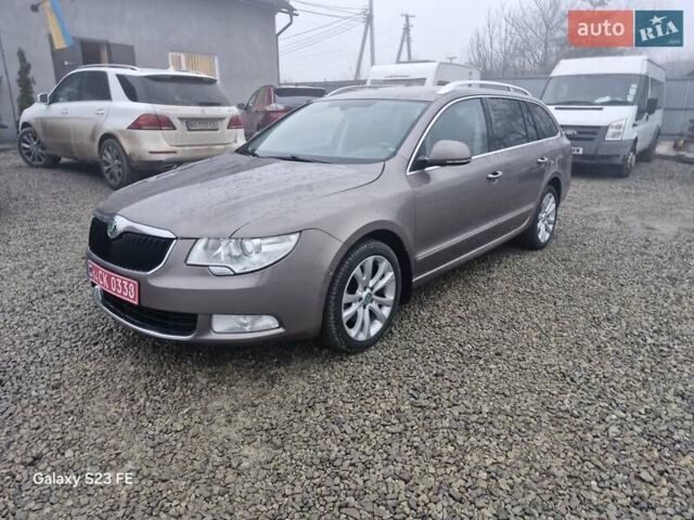 Коричневый Шкода Суперб, объемом двигателя 2 л и пробегом 204 тыс. км за 13499 $, фото 15 на Automoto.ua