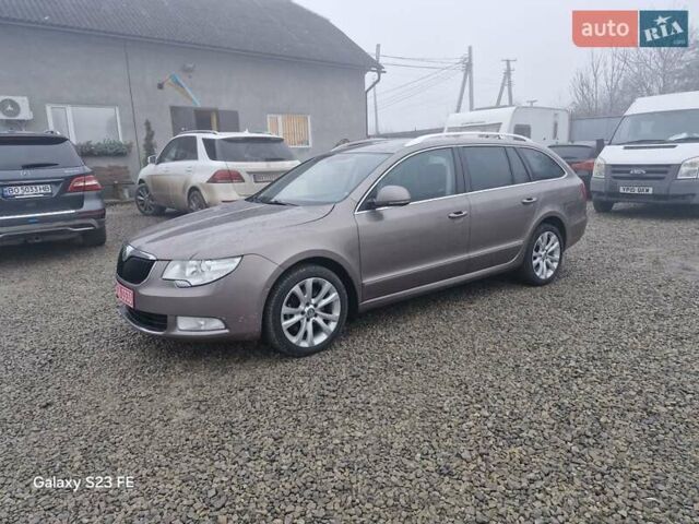Коричневый Шкода Суперб, объемом двигателя 2 л и пробегом 204 тыс. км за 13499 $, фото 16 на Automoto.ua