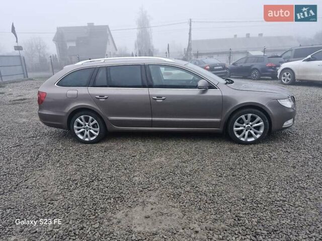 Коричневый Шкода Суперб, объемом двигателя 2 л и пробегом 204 тыс. км за 13499 $, фото 12 на Automoto.ua