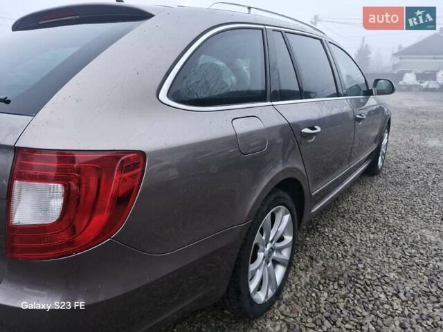 Коричневый Шкода Суперб, объемом двигателя 2 л и пробегом 204 тыс. км за 13499 $, фото 8 на Automoto.ua