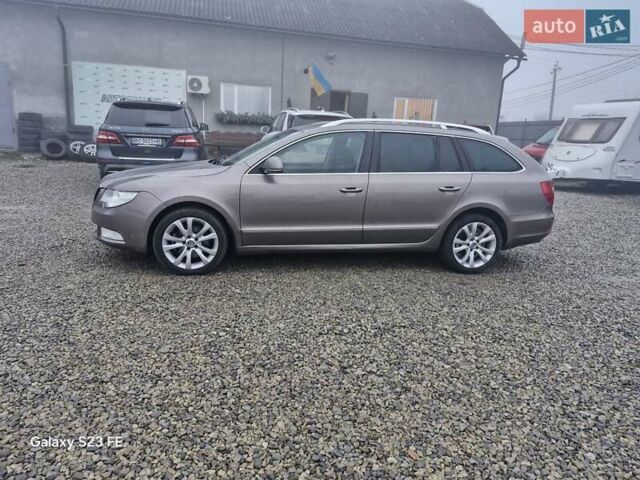 Коричневый Шкода Суперб, объемом двигателя 2 л и пробегом 204 тыс. км за 13499 $, фото 3 на Automoto.ua