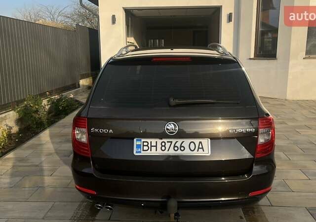 Коричневый Шкода Суперб, объемом двигателя 2 л и пробегом 275 тыс. км за 12000 $, фото 10 на Automoto.ua