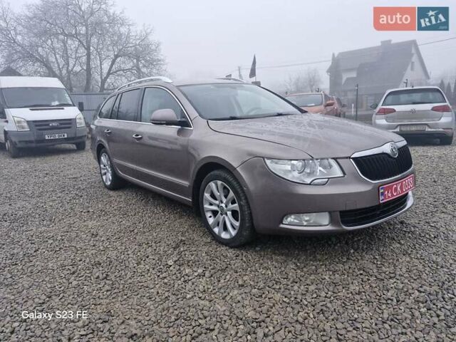 Коричневый Шкода Суперб, объемом двигателя 2 л и пробегом 204 тыс. км за 13499 $, фото 13 на Automoto.ua