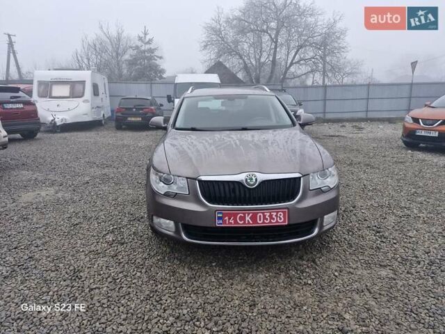 Коричневый Шкода Суперб, объемом двигателя 2 л и пробегом 204 тыс. км за 13499 $, фото 6 на Automoto.ua