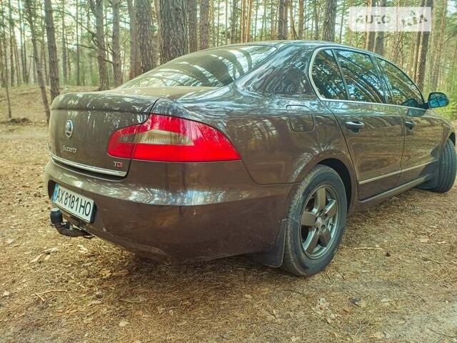 Коричневий Шкода Суперб, об'ємом двигуна 1.97 л та пробігом 338 тис. км за 9500 $, фото 3 на Automoto.ua