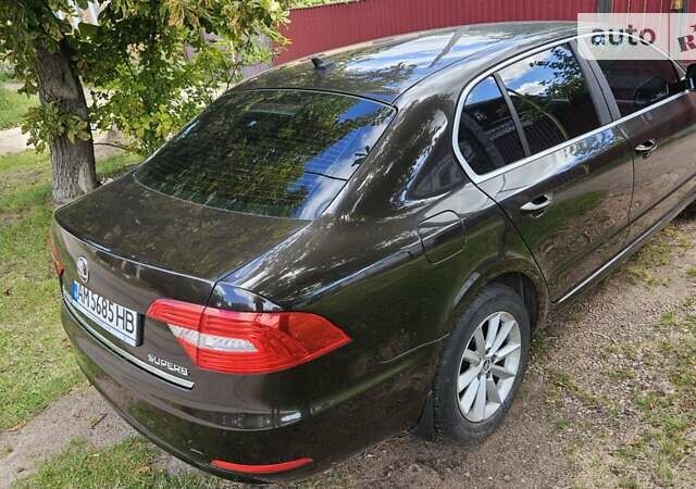 Коричневый Шкода Суперб, объемом двигателя 1.97 л и пробегом 283 тыс. км за 12400 $, фото 7 на Automoto.ua