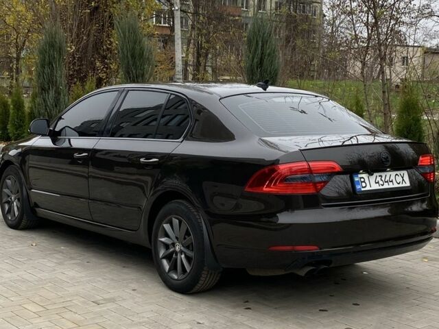 Коричневый Шкода Суперб, объемом двигателя 1.8 л и пробегом 200 тыс. км за 12500 $, фото 4 на Automoto.ua