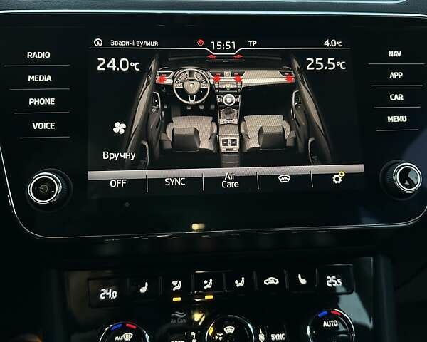 Коричневий Шкода Суперб, об'ємом двигуна 1.97 л та пробігом 197 тис. км за 18750 $, фото 64 на Automoto.ua