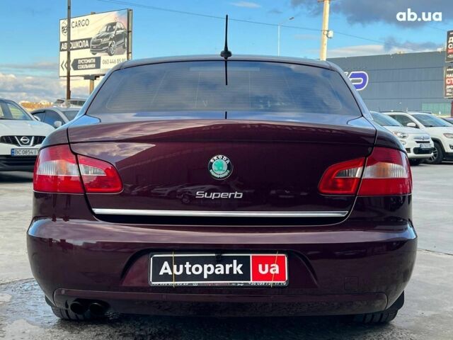 Червоний Шкода Суперб, об'ємом двигуна 2 л та пробігом 275 тис. км за 10190 $, фото 7 на Automoto.ua