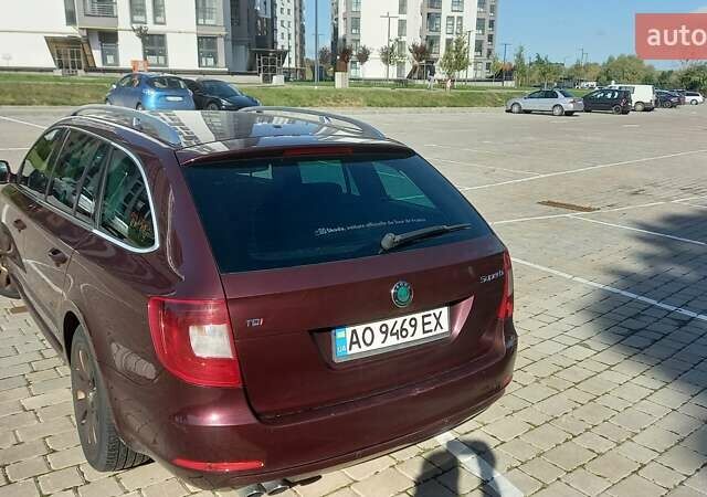 Красный Шкода Суперб, объемом двигателя 1.97 л и пробегом 280 тыс. км за 9900 $, фото 3 на Automoto.ua