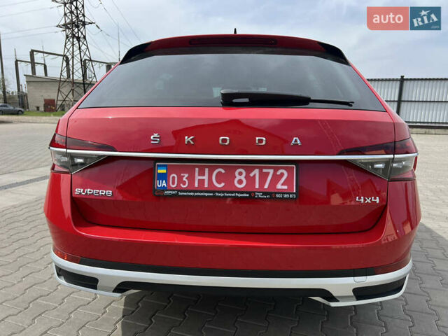 Красный Шкода Суперб, объемом двигателя 2 л и пробегом 252 тыс. км за 22000 $, фото 11 на Automoto.ua