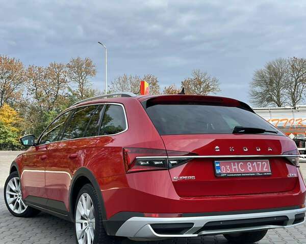 Красный Шкода Суперб, объемом двигателя 2 л и пробегом 253 тыс. км за 21500 $, фото 15 на Automoto.ua