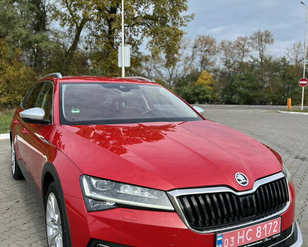 Красный Шкода Суперб, объемом двигателя 2 л и пробегом 253 тыс. км за 21500 $, фото 3 на Automoto.ua