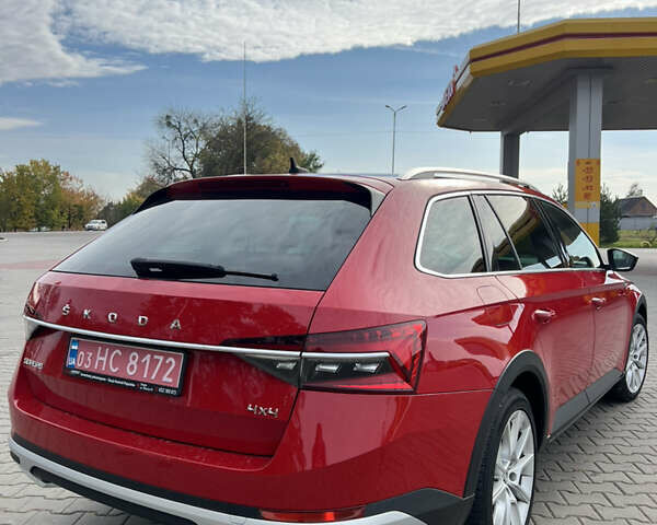 Красный Шкода Суперб, объемом двигателя 2 л и пробегом 253 тыс. км за 21500 $, фото 19 на Automoto.ua