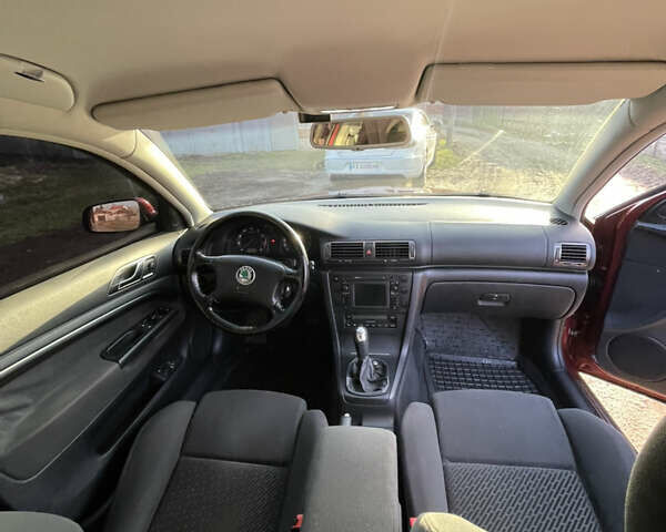 Красный Шкода Суперб, объемом двигателя 1.78 л и пробегом 97 тыс. км за 7500 $, фото 9 на Automoto.ua