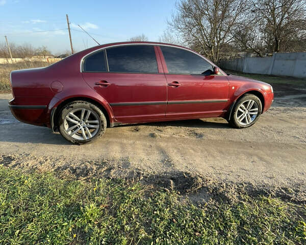 Красный Шкода Суперб, объемом двигателя 1.78 л и пробегом 97 тыс. км за 7500 $, фото 6 на Automoto.ua