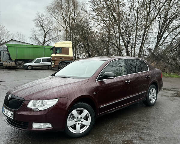 Красный Шкода Суперб, объемом двигателя 1.97 л и пробегом 230 тыс. км за 9700 $, фото 2 на Automoto.ua