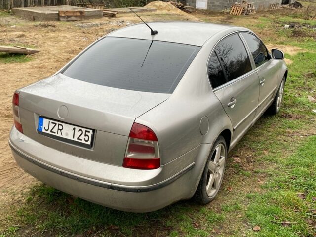 Сірий Шкода Суперб, об'ємом двигуна 1.9 л та пробігом 400 тис. км за 2350 $, фото 2 на Automoto.ua