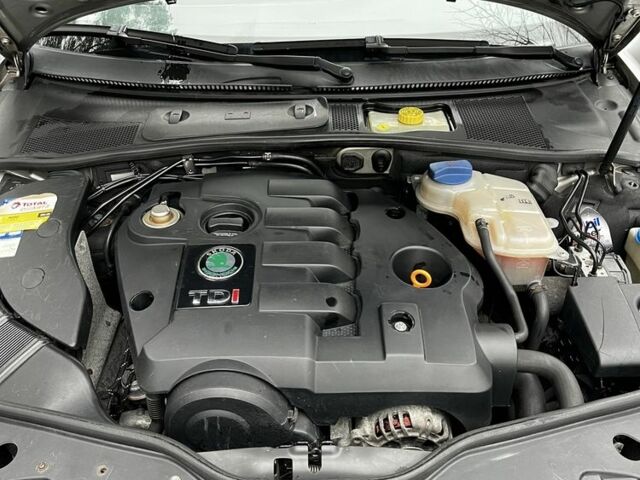 Сірий Шкода Суперб, об'ємом двигуна 1.9 л та пробігом 333 тис. км за 2450 $, фото 17 на Automoto.ua