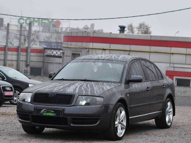 Серый Шкода Суперб, объемом двигателя 1.9 л и пробегом 315 тыс. км за 5550 $, фото 4 на Automoto.ua