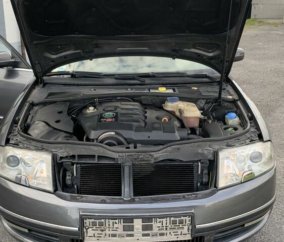 Серый Шкода Суперб, объемом двигателя 1.9 л и пробегом 390 тыс. км за 3200 $, фото 6 на Automoto.ua