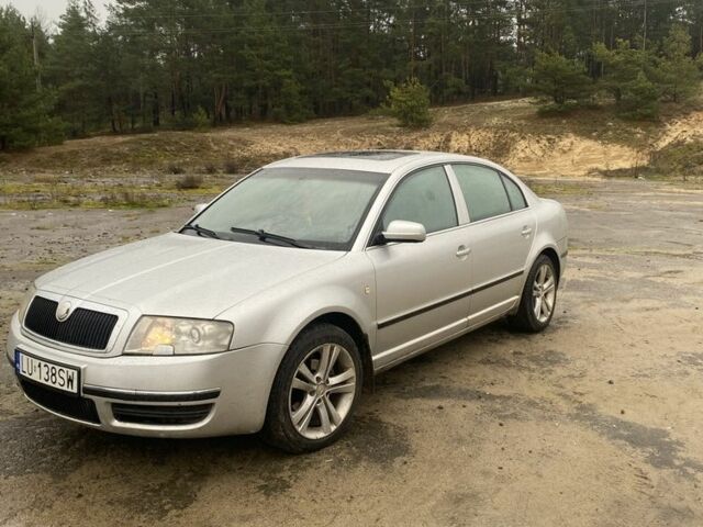 Сірий Шкода Суперб, об'ємом двигуна 1.9 л та пробігом 300 тис. км за 2850 $, фото 2 на Automoto.ua