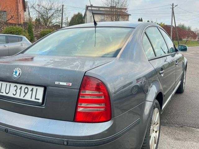 Сірий Шкода Суперб, об'ємом двигуна 1.9 л та пробігом 330 тис. км за 2250 $, фото 7 на Automoto.ua