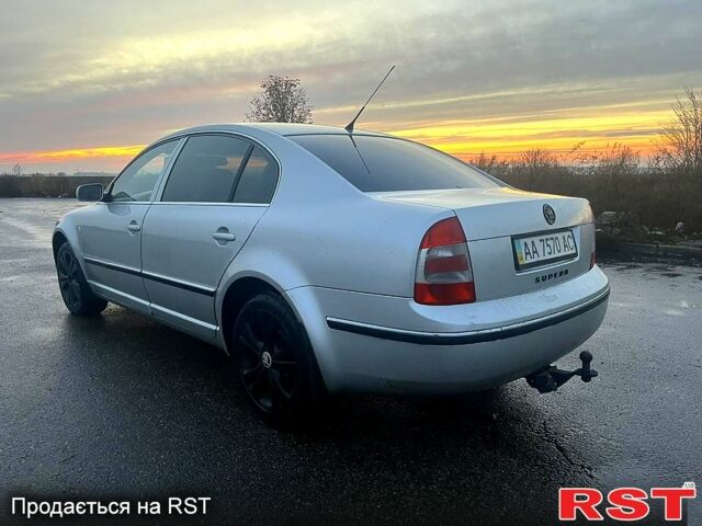 Серый Шкода Суперб, объемом двигателя 1.8 л и пробегом 191 тыс. км за 4550 $, фото 5 на Automoto.ua