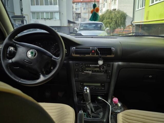 Серый Шкода Суперб, объемом двигателя 1.8 л и пробегом 351 тыс. км за 4650 $, фото 7 на Automoto.ua