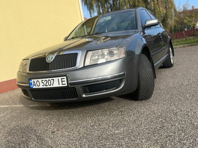 Сірий Шкода Суперб, об'ємом двигуна 1.9 л та пробігом 329 тис. км за 5400 $, фото 10 на Automoto.ua