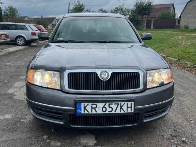 Сірий Шкода Суперб, об'ємом двигуна 1.9 л та пробігом 317 тис. км за 2450 $, фото 1 на Automoto.ua