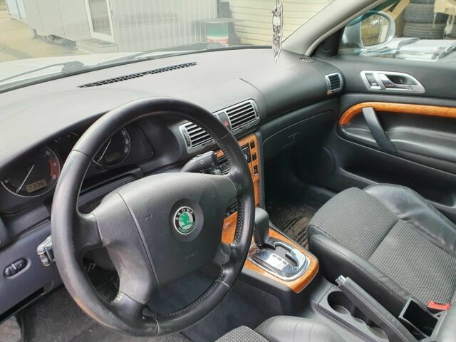 Серый Шкода Суперб, объемом двигателя 1.8 л и пробегом 168 тыс. км за 6060 $, фото 4 на Automoto.ua