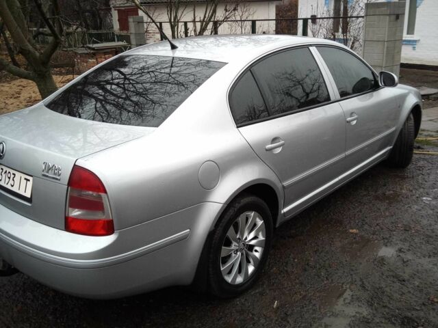 Серый Шкода Суперб, объемом двигателя 1.8 л и пробегом 195 тыс. км за 6200 $, фото 8 на Automoto.ua