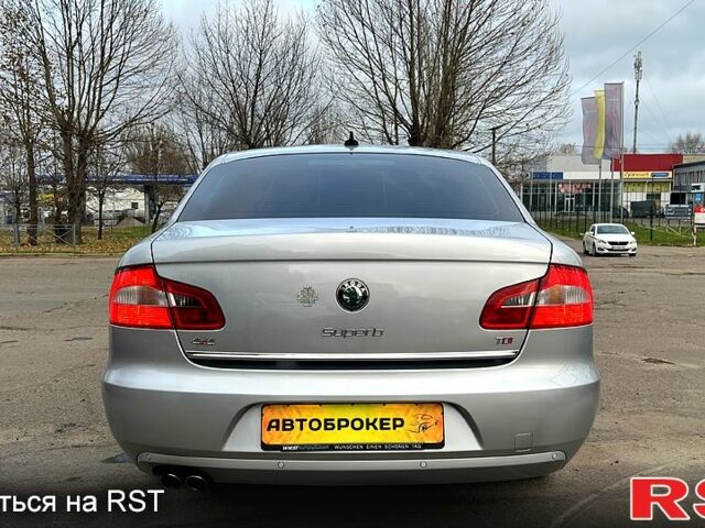 Сірий Шкода Суперб, об'ємом двигуна 2 л та пробігом 316 тис. км за 9300 $, фото 5 на Automoto.ua