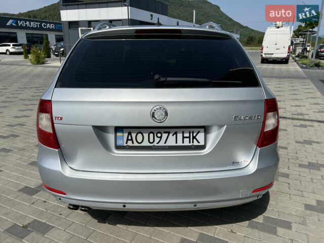 Серый Шкода Суперб, объемом двигателя 1.97 л и пробегом 355 тыс. км за 7700 $, фото 4 на Automoto.ua