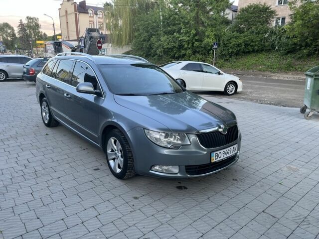 Серый Шкода Суперб, объемом двигателя 2 л и пробегом 269 тыс. км за 8900 $, фото 3 на Automoto.ua