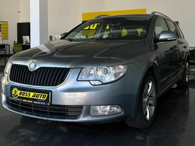 Сірий Шкода Суперб, об'ємом двигуна 2 л та пробігом 254 тис. км за 9700 $, фото 2 на Automoto.ua