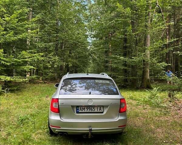 Серый Шкода Суперб, объемом двигателя 2 л и пробегом 294 тыс. км за 9288 $, фото 16 на Automoto.ua