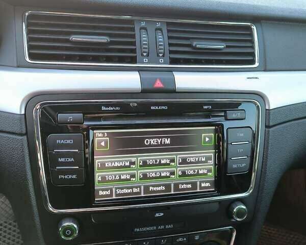 Сірий Шкода Суперб, об'ємом двигуна 2 л та пробігом 259 тис. км за 10499 $, фото 10 на Automoto.ua