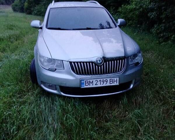 Серый Шкода Суперб, объемом двигателя 1.97 л и пробегом 350 тыс. км за 7300 $, фото 8 на Automoto.ua