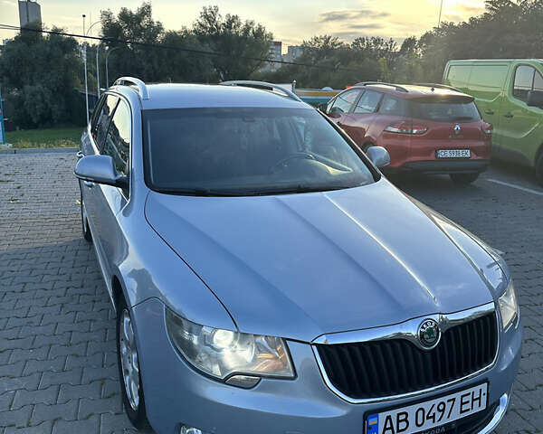 Сірий Шкода Суперб, об'ємом двигуна 2 л та пробігом 317 тис. км за 8700 $, фото 2 на Automoto.ua