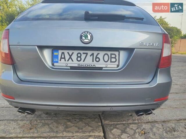 Серый Шкода Суперб, объемом двигателя 1.98 л и пробегом 195 тыс. км за 9700 $, фото 12 на Automoto.ua