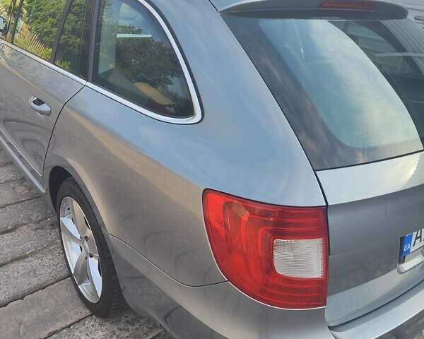 Серый Шкода Суперб, объемом двигателя 1.98 л и пробегом 195 тыс. км за 9700 $, фото 22 на Automoto.ua