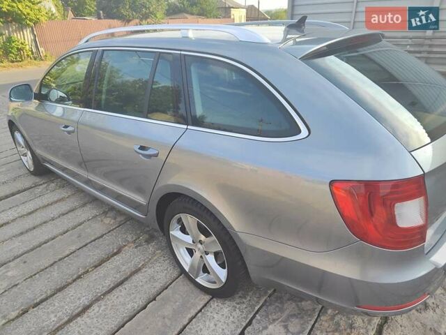 Серый Шкода Суперб, объемом двигателя 1.98 л и пробегом 195 тыс. км за 9700 $, фото 3 на Automoto.ua