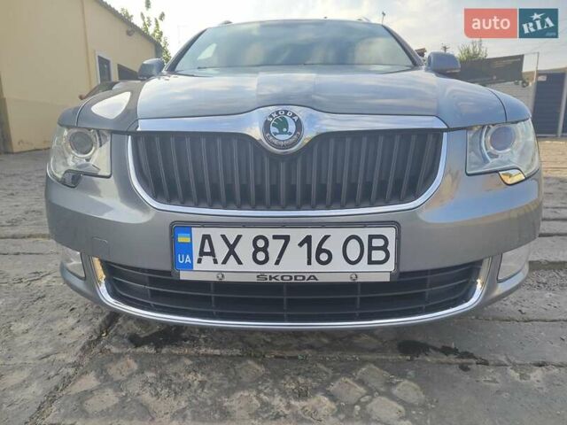 Серый Шкода Суперб, объемом двигателя 1.98 л и пробегом 195 тыс. км за 9700 $, фото 16 на Automoto.ua