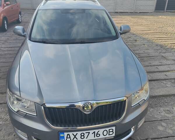 Серый Шкода Суперб, объемом двигателя 1.98 л и пробегом 195 тыс. км за 9700 $, фото 13 на Automoto.ua