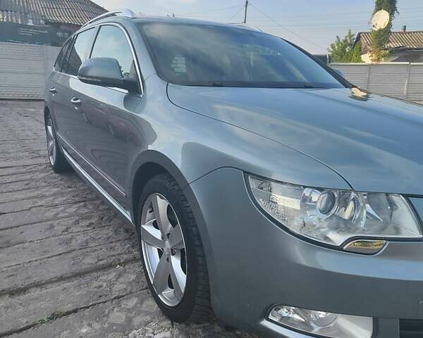 Серый Шкода Суперб, объемом двигателя 1.98 л и пробегом 195 тыс. км за 9700 $, фото 6 на Automoto.ua