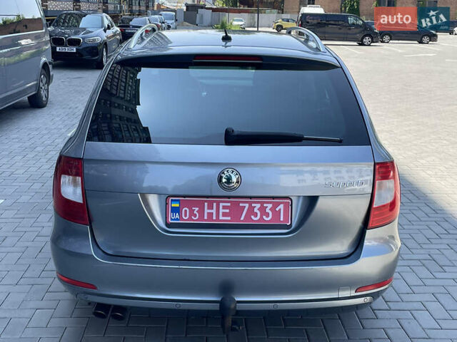 Серый Шкода Суперб, объемом двигателя 1.8 л и пробегом 164 тыс. км за 6650 $, фото 9 на Automoto.ua